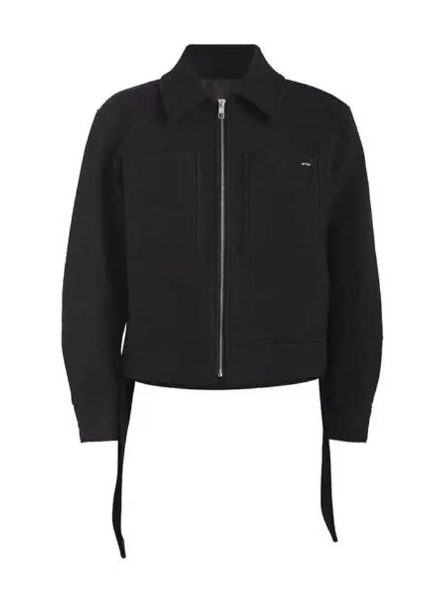 Belted wool jacket black - WOOYOUNGMI - BALAAN 2