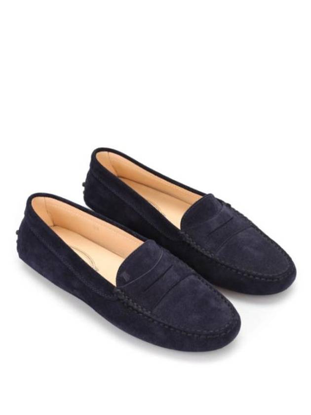 Gommino Suede Driving Shoes Blue - TOD'S - BALAAN 3