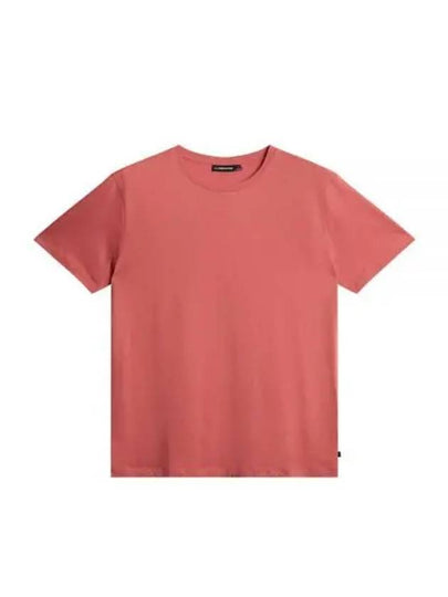 Sid Basic Short Sleeve T-Shirt Dusty Cedar - J.LINDEBERG - BALAAN 2