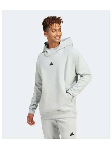 adidas Z N E Premium hoodie silver gray IN5119 - ADIDAS - BALAAN 1