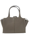 Trifold Medium Tote Bag Mosgreen - CELINE - BALAAN.