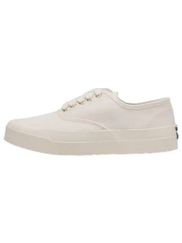 canvas sneakers white - MAISON KITSUNE - BALAAN 1