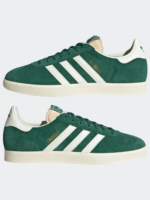 Gazelle Dark Green Cream White GY7338 - ADIDAS ORIGINALS - BALAAN 7