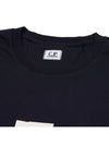 30/1 Jersey Logo Short Sleeve T-Shirt Navy - CP COMPANY - BALAAN 5