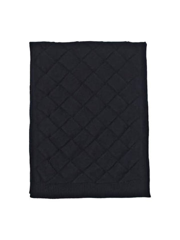 Intrecciato Wool Muffler Navy - BOTTEGA VENETA - BALAAN 1