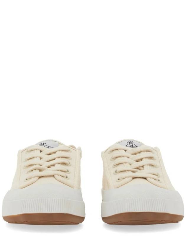 Animal Gym Canvas Low Top Sneakers Beige - VIVIENNE WESTWOOD - BALAAN 4