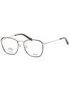 Titanium glasses frame BY5059D 002 square metal frame Asian fit - BALLY - BALAAN 7