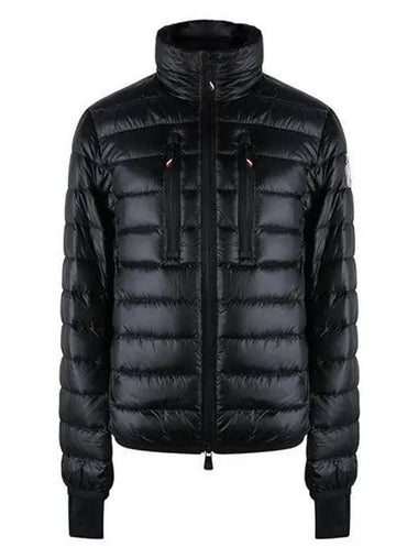 23FW 1A00033 595B1 999 Hearth Men’s Down Padded Jacket Black 998134 - MONCLER - BALAAN 1