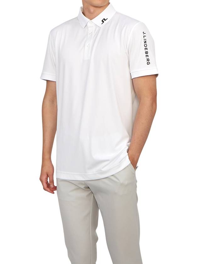 Tour Tech Slim Fit Polo GMJT09822 0000 Men's Tour Tech Slim Fit Polo - J.LINDEBERG - BALAAN 5