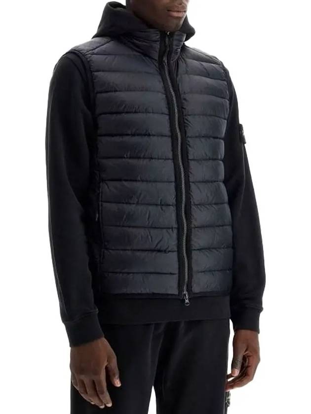 Loom Woven Chambers Recycled Nylon Down TC Vest Navy - STONE ISLAND - BALAAN 2