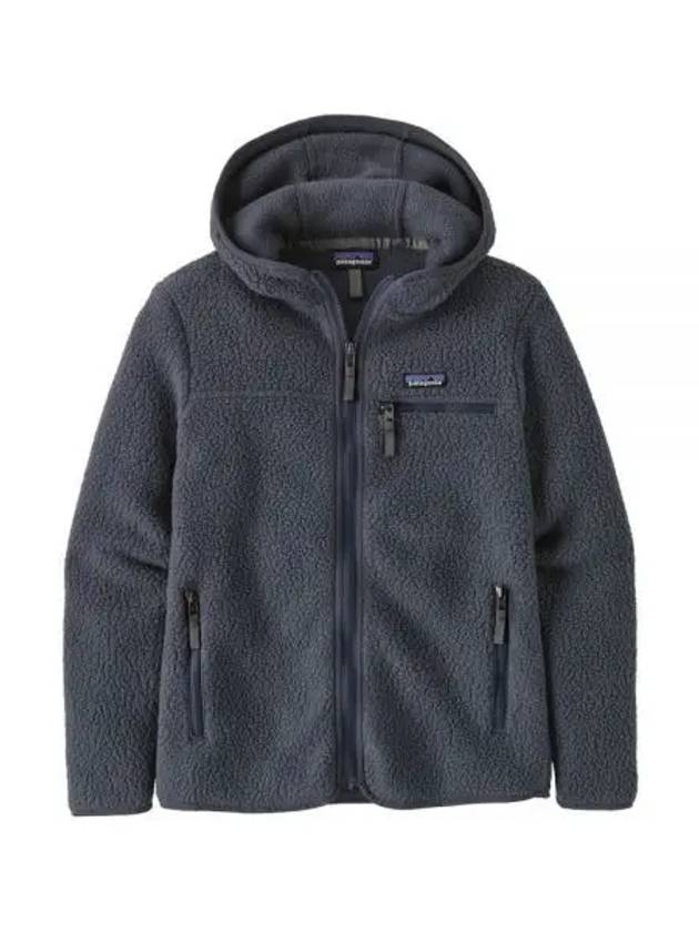 Retro Pile Hooded Jacket Smolder Blue - PATAGONIA - BALAAN 2