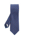 Dragon Print Silk Tie Blue - SALVATORE FERRAGAMO - BALAAN 2