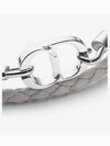 CD Icon Braided Leather Bracelet Grey - DIOR - BALAAN 3