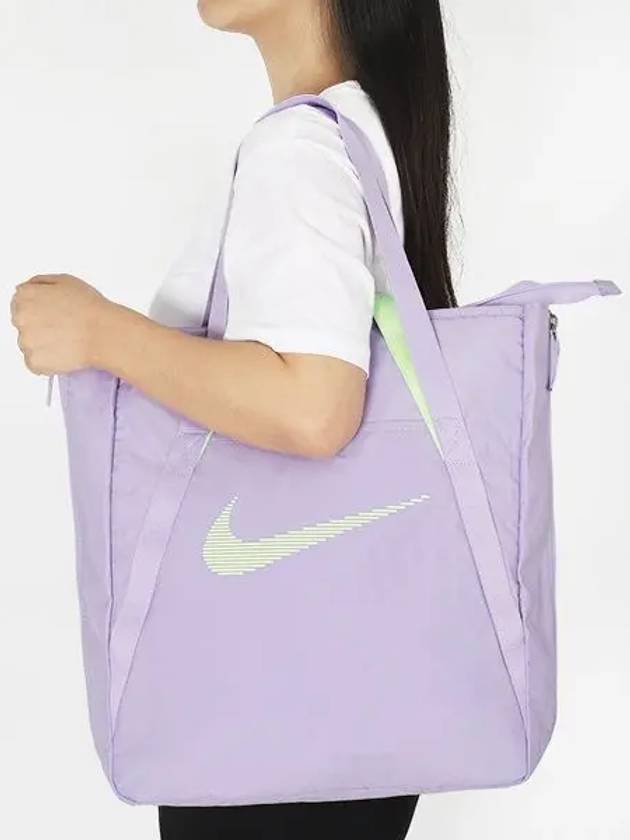 Logo Gym Tote Bag Purple - NIKE - BALAAN 2