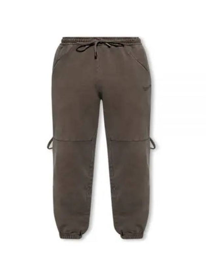 Camargue Clay Logo Cotton Jogging Pants Dark Brown - JACQUEMUS - BALAAN 2