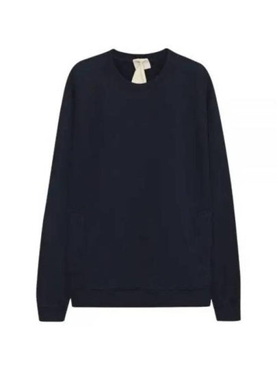 Men's Felpa Chiusa Girocollo Sweatshirt Navy - TEN C - BALAAN 2