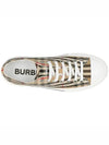 Vintage Check Cotton Sneakers Archive Beige - BURBERRY - BALAAN 5