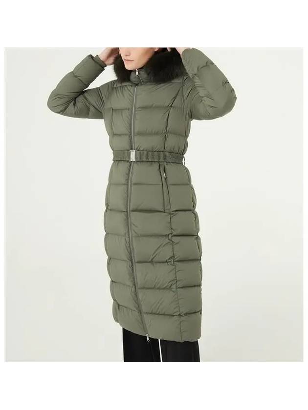 Le Fur Hood Long Padded Coat - COLMAR - BALAAN 4