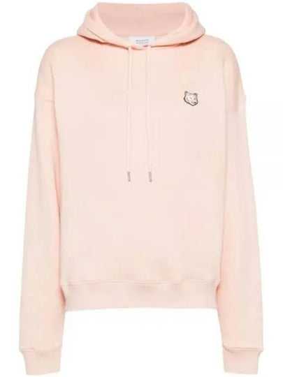 Bold Fox Head Patch Comfort Hoodie Pink - MAISON KITSUNE - BALAAN 2