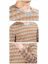 Jacquard crew neck sweater PO0007A16 1362 - LANVIN - BALAAN 4