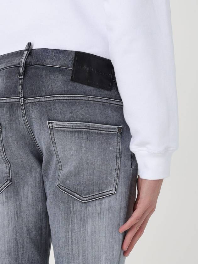 Proper Wash Skater Straight Jeans Grey - DSQUARED2 - BALAAN 5