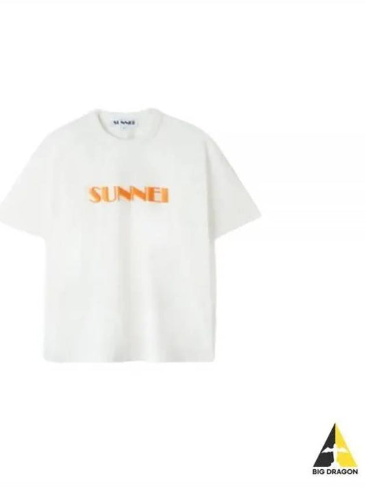 CLASSIC T SHIRT BIG LOGO EMBROIDERED MRTWXJER069 JER012 7971 embroidery - SUNNEI - BALAAN 1