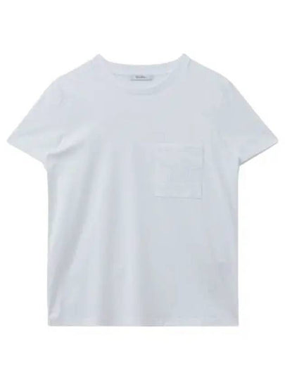 Women's Ennio Cotton Short Sleeve T-Shirt White - MAX MARA - BALAAN 2