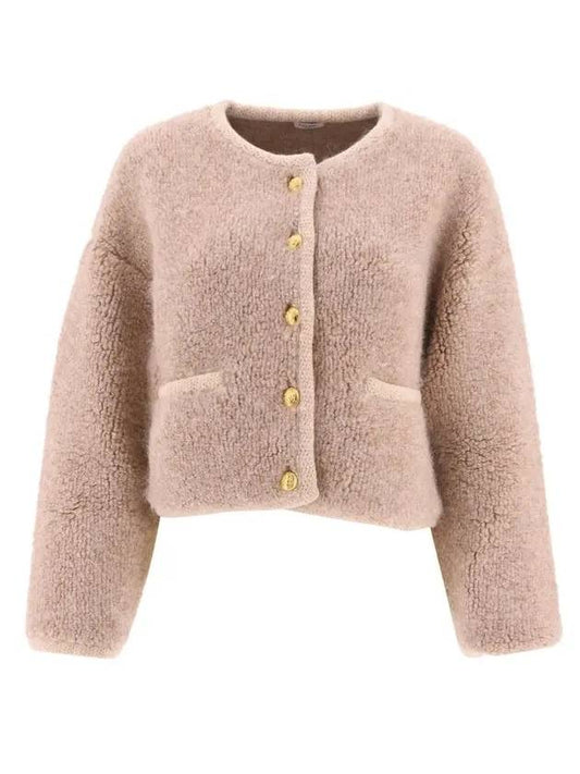 Sascher Fur Beige - CELINE - BALAAN 1