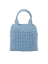 Tote Bag 5BA2832DO1 F03RA Light Blue - MIU MIU - BALAAN 5