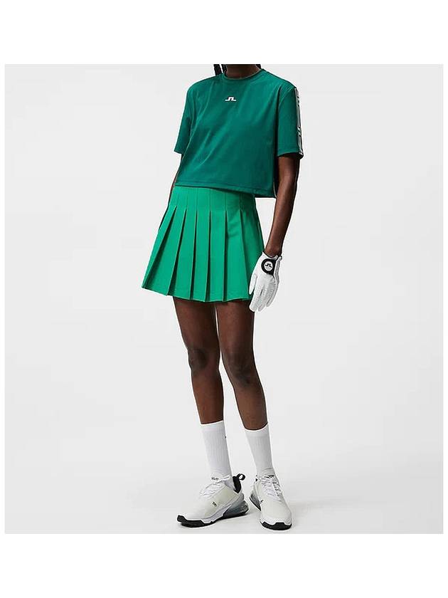 Women's Adina Golf Skirt Skirt Green - J.LINDEBERG - BALAAN 5