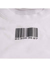 Barcode Printing Short Sleeve T Shirt White - VETEMENTS - BALAAN 4