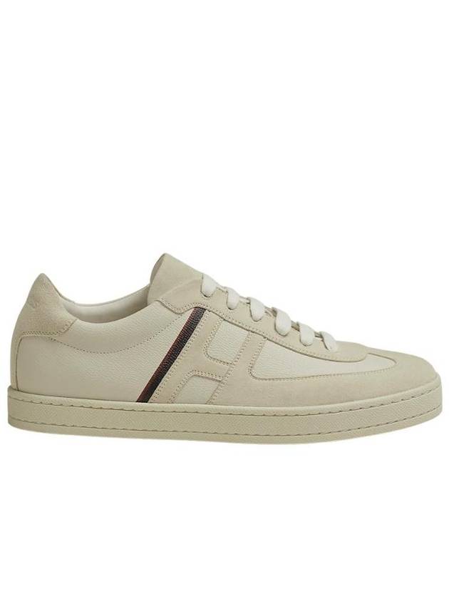 Boomerang Low-Top Sneakers Beige Glaze - HERMES - BALAAN 1