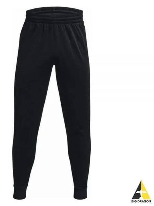 Men's Armor Fleece Jogger Track Pants Black - UNDER ARMOUR - BALAAN 2