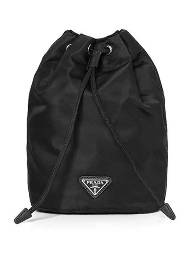 Tessuto Nylon Pouch Black - PRADA - BALAAN 4