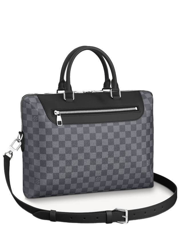 Porte Documeng Jour Briefcase Gray - LOUIS VUITTON - BALAAN.