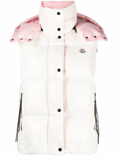 Roujul Down Gilet White 23FW - MONCLER - BALAAN 2