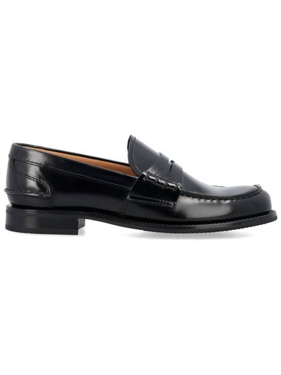 Pembray Leather Loafers Black - CHURCH'S - BALAAN 2