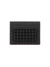 21FW Spike Leather Black Card Wallet 1175211 - CHRISTIAN LOUBOUTIN - BALAAN 2