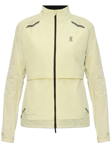 On Running Jacket With Logo, Women's, Yellow - ON RUNNING - BALAAN 1