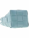 Intrecciato Cassette Small Bucket Bag Teal Washed - BOTTEGA VENETA - BALAAN 6