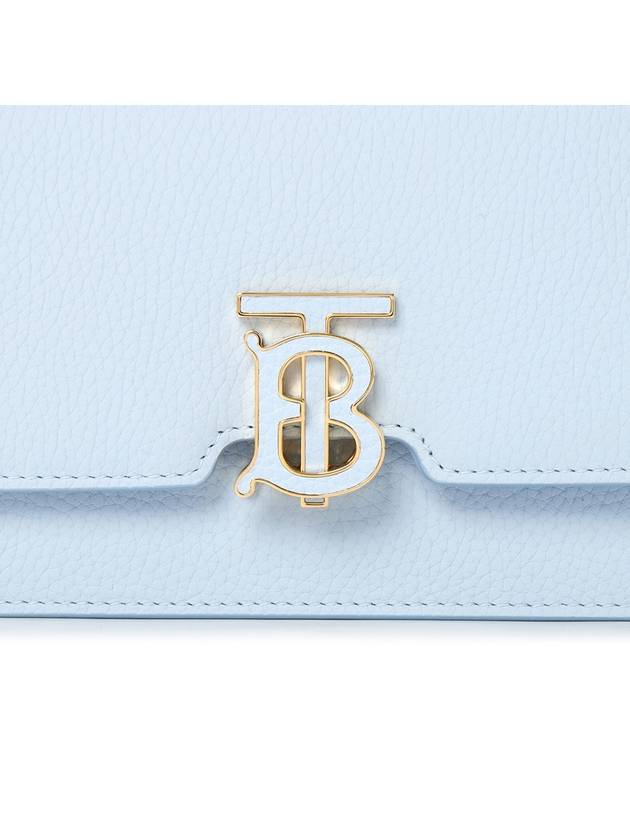 Mini TB Shoulder Bag Pale Blue - BURBERRY - BALAAN 9