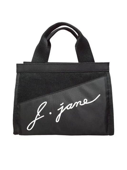 Golf Wear Corduroy Tote Bag Corduroy Tote Bag Black - J JANE - BALAAN 2