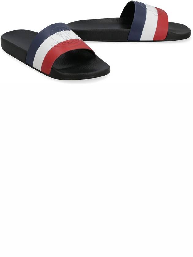 Moncler Basile Rubber Slides - MONCLER - BALAAN 3