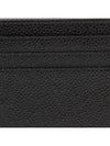 Pebble Grain Leather Stripe Note Compartment Card Wallet Black - THOM BROWNE - BALAAN 7