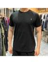 Polo Ralph Lauren Color Pony Logo Custom Slim Fit Short Sleeve TShirt Black 710740727 001 - POLO RALPH LAUREN - BALAAN 2