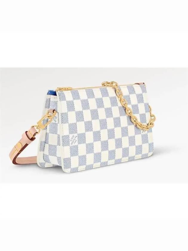 Lexington Damier Pouch Bag Celeste Blue - LOUIS VUITTON - BALAAN 4