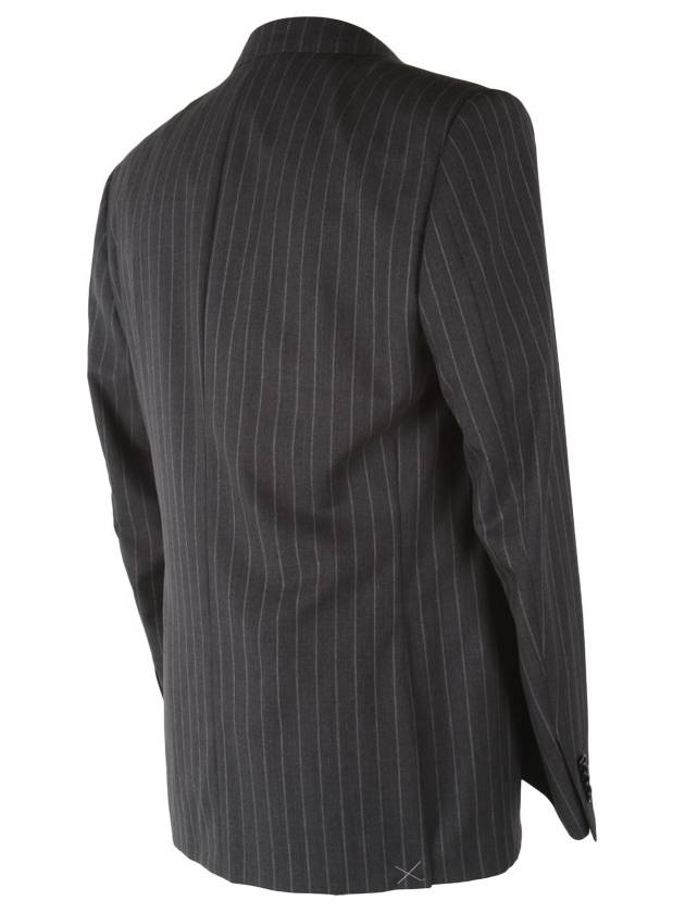 7187054 Wool striped suit - CORNELIANI - BALAAN 4