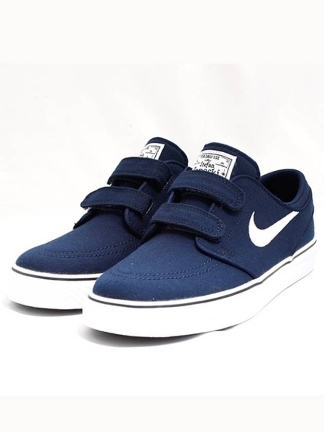 SB Zoom Stefan Janoski Velcro Low Top Sneakers Navy - NIKE - BALAAN 2