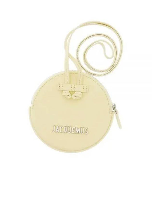 Le Pitchou Circle Neck Coin Purse Beige - JACQUEMUS - BALAAN 2