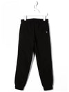 Kids Women s Logo Tab Track Pants Black MS027682 110 - MSGM - BALAAN 3